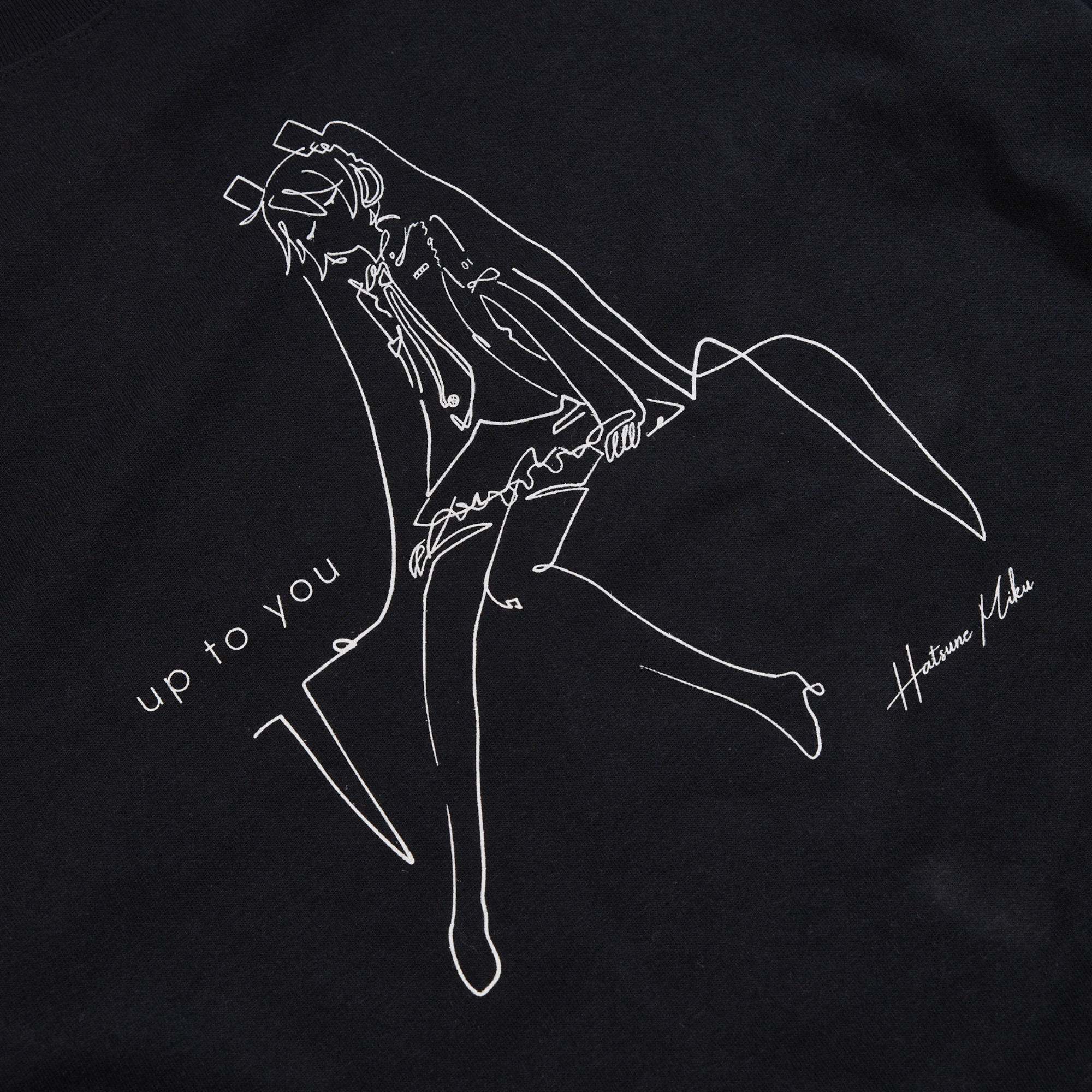 (Goods - Shirt) Hatsune Miku Long Sleeve T-Shirt "up to you"