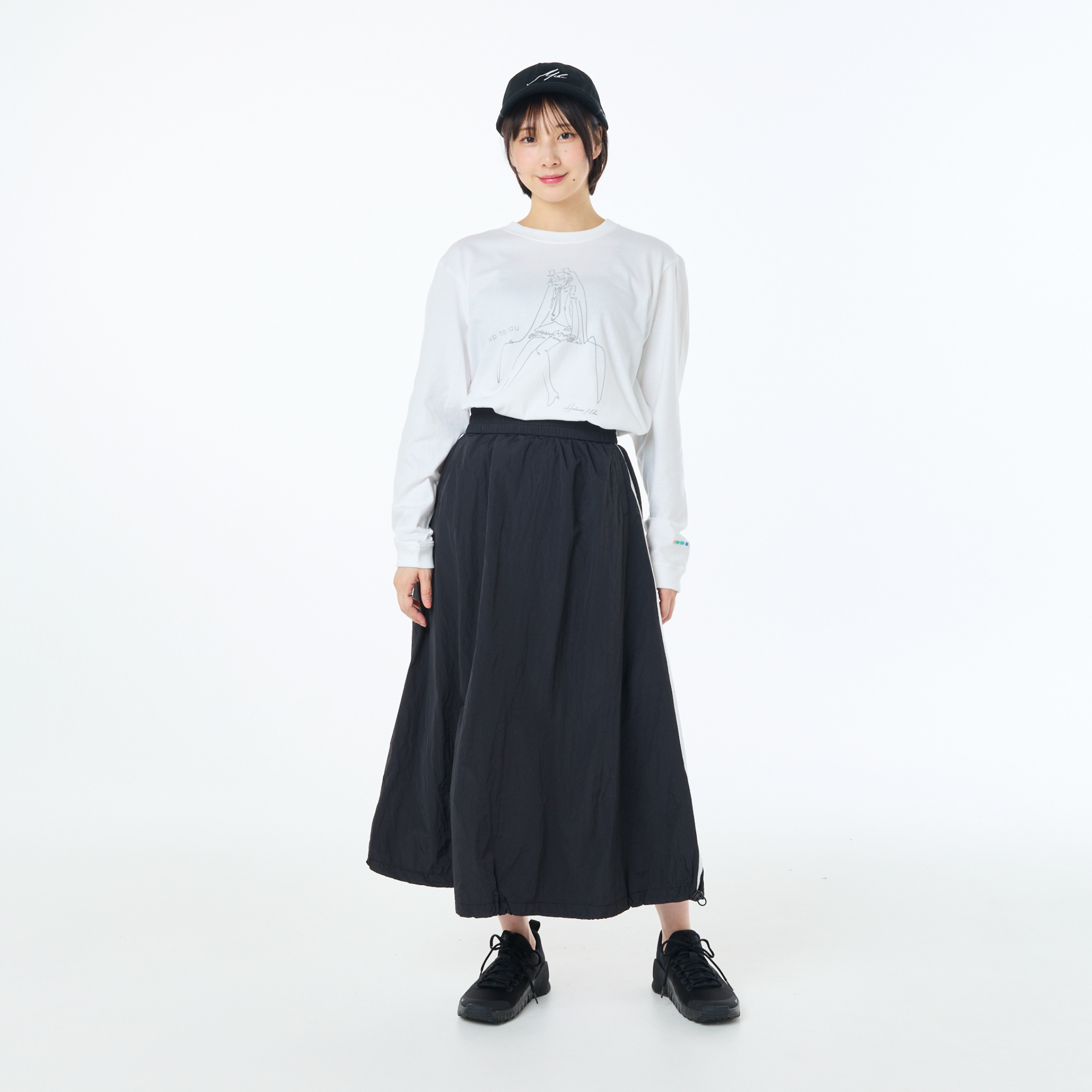 (Goods - Shirt) Hatsune Miku Long Sleeve T-Shirt "up to you"