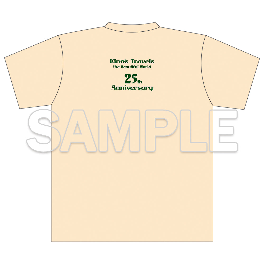 (Goods - Shirt) Kino's Journey -the Beautiful World- 25th Anniversary T-Shirt - C - Knight Kino & Pilot Kino Size XL
