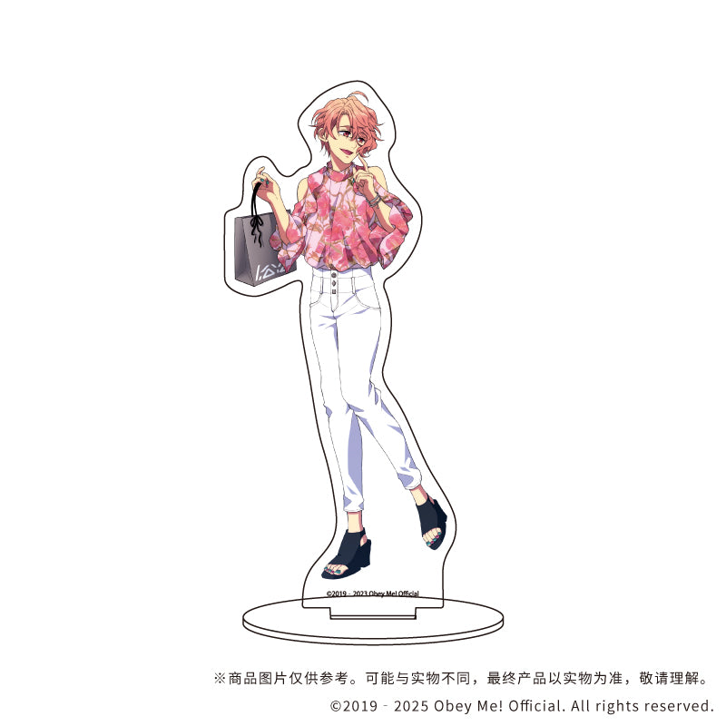(Goods - Stand Pop) Character Acrylic Figure Obey Me! 54 / Asmodeus Summer Outfit ver. (Exclusive Art)