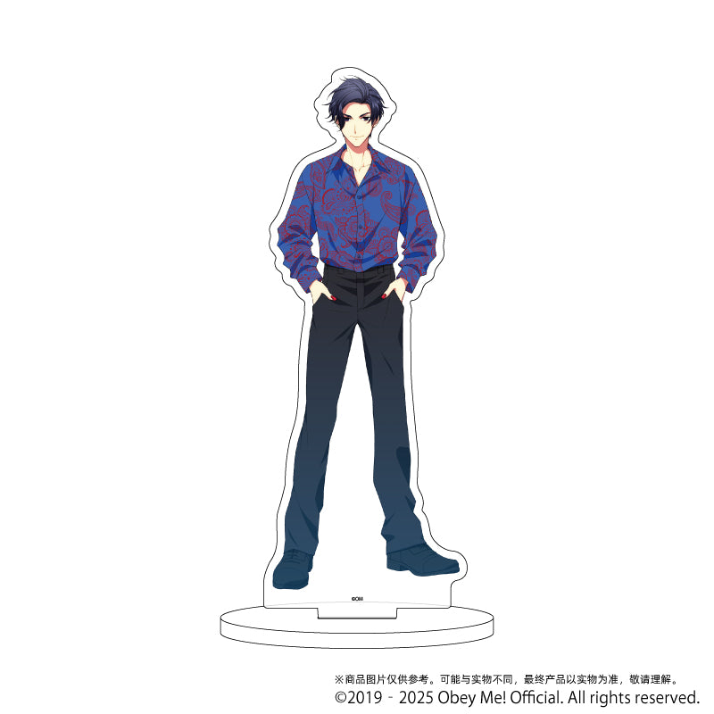 (Goods - Stand Pop) Obey Me! Acrylic Stand 72 - Lucifer Retro Fashion Ver. (feat. Exclusive Art)