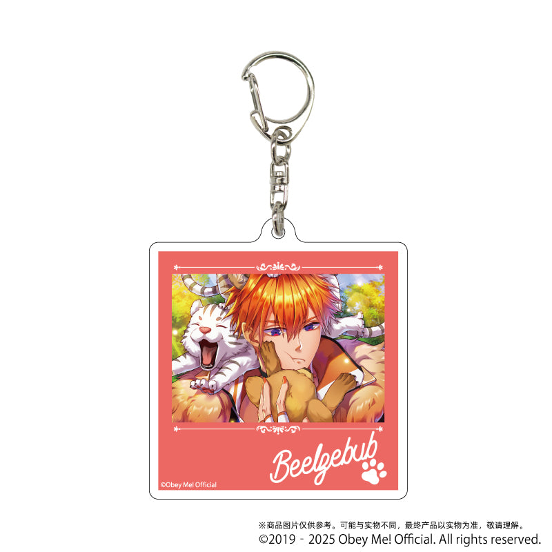 (1BOX=7)(Goods - Key Chain) Acrylic Key Chain Obey Me! 03 / Complete BOX (7 Types Total)(Art)