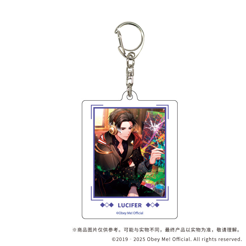 (1BOX=7)(Goods - Key Chain) Acrylic Key Chain Obey Me! 08 (7 Types Total)(Official Art)