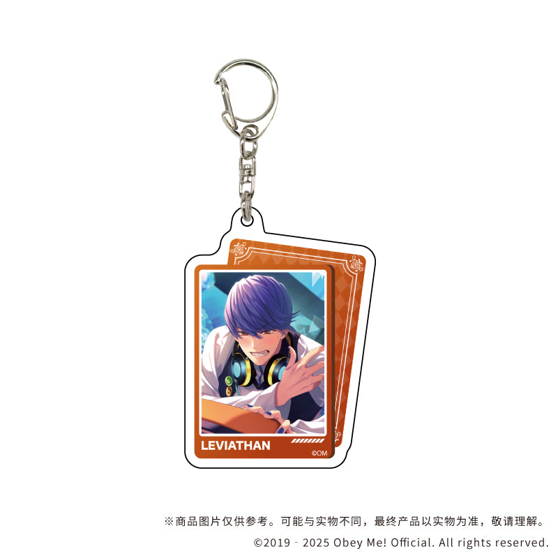 (1BOX=7)(Goods - Keychain) Obey Me! Nightbringer Acrylic Keychain 12 (Official Art)