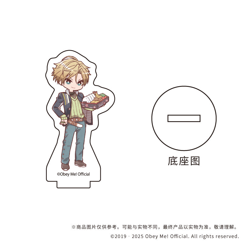 (1BOX=7)(Goods - Stand Pop) Acrylic Mini Stand Obey Me! 04 (7 Types Total)(Retro Art)