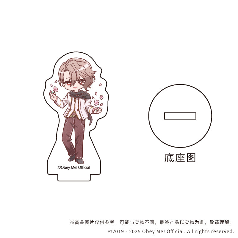 (1BOX=7)(Goods - Stand Pop) Acrylic Mini Stand Obey Me! 04 (7 Types Total)(Retro Art)