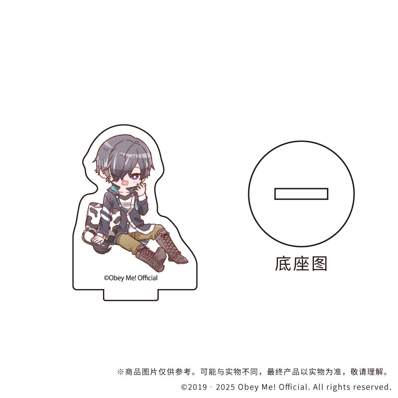 (1BOX=7)(Goods - Stand Pop) Acrylic Mini Stand Obey Me! 04 (7 Types Total)(Retro Art)