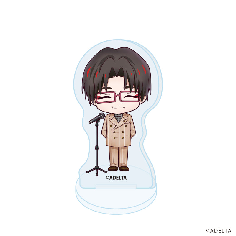 (1BOX=11)(Goods - Acrylic Stand) Owen (Ooe) Acrylic Petit Stand 04 School Ver. (Chibi Art)