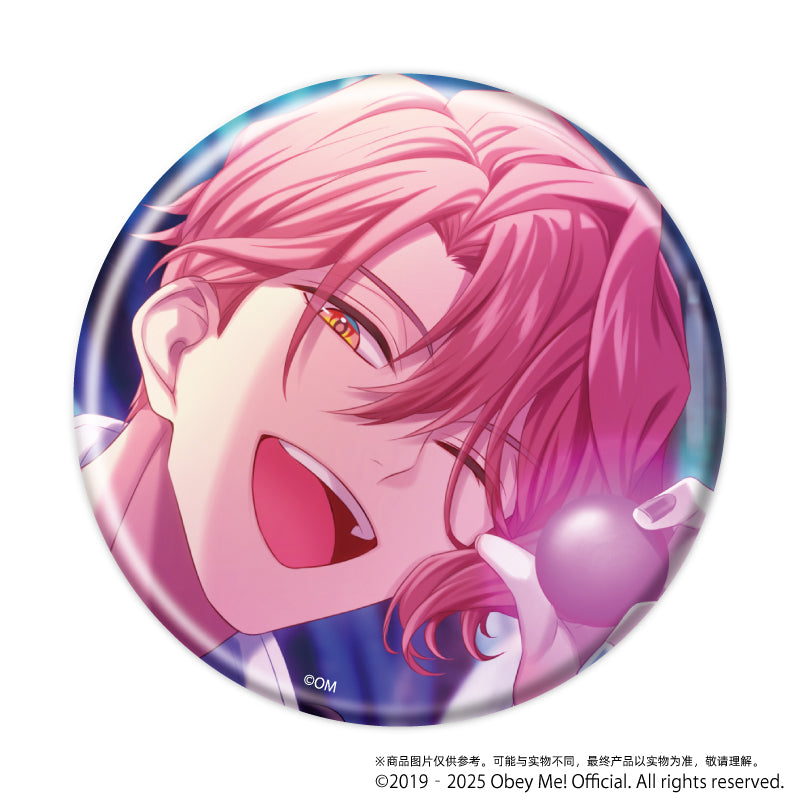 (1BOX=7)(Goods - Badge) Obey Me! Nightbringer Button Badge 14 (Official Art)