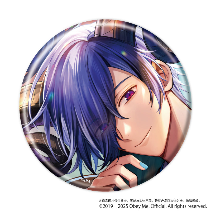 (1BOX=7)(Goods - Badge) Obey Me! Nightbringer Button Badge 14 (Official Art)