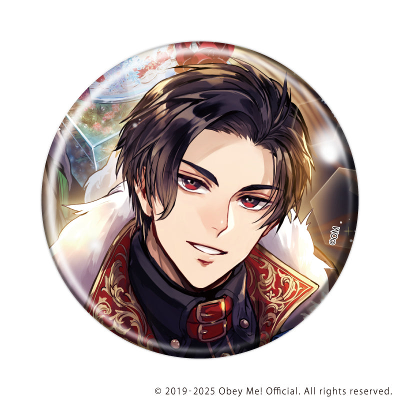 (1BOX=7)(Goods - Badge) Obey Me! Nightbringer Button Badge 28 (Official Art)