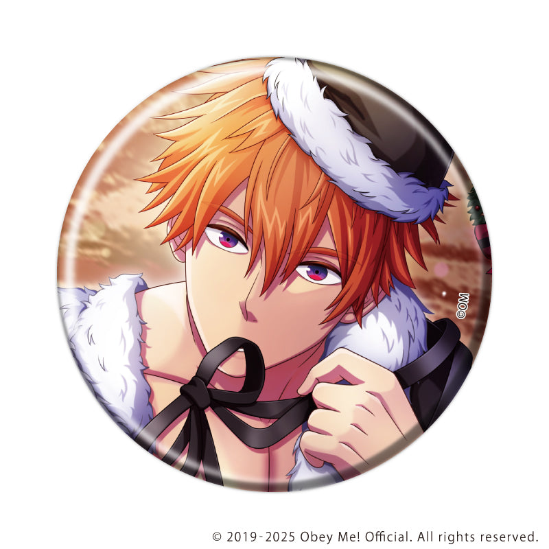 (1BOX=7)(Goods - Badge) Obey Me! Nightbringer Button Badge 28 (Official Art)