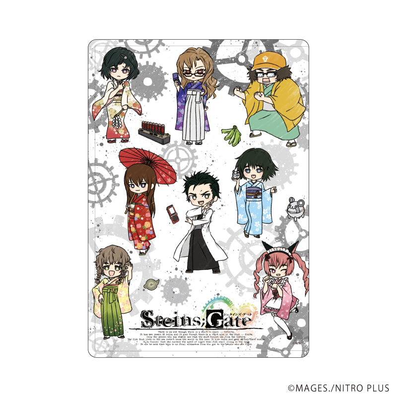 (Goods - Accessory) STEINS;GATE Chara Clear Case 01 Assembly Design (GraffArt)