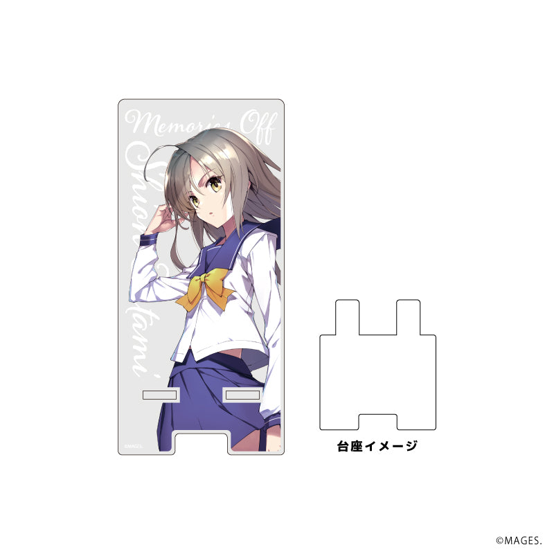 (Goods - Stand Pop) Smartphone Character Stand Memories Off Series 01 - Shion Futami (Exclusive Art )