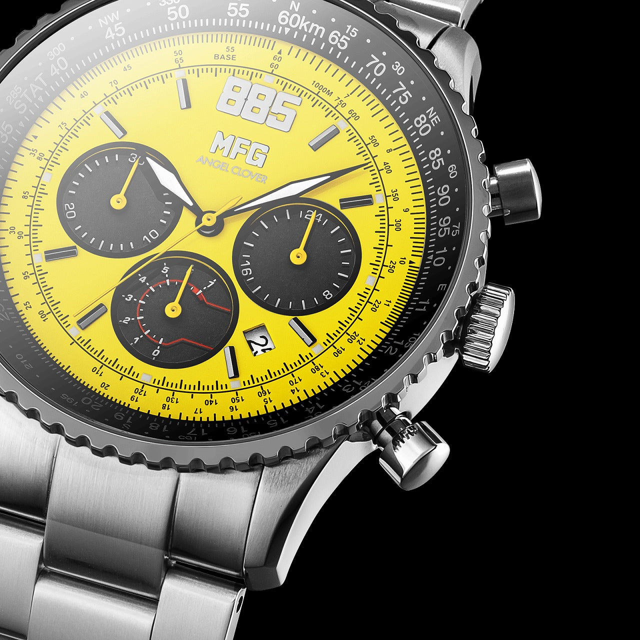 (Goods - Timepiece) MF Ghost Anime ANGEL CLOVER Collaboration Quartz Watch Sena Moroboshi TOYOTA SUPRA Model