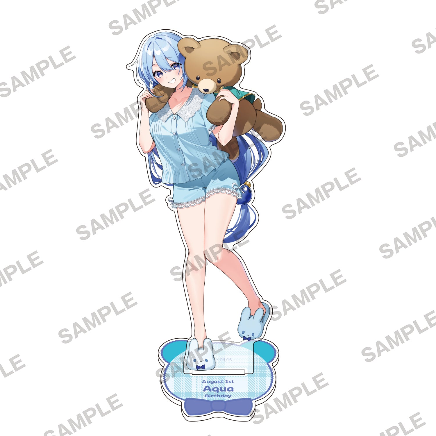 (Goods - Acrylic Stand) KonoSuba: God’s Blessing on This Wonderful World! Birthday Celebration 2026: Newly Drawn Acrylic Stand (Aqua)