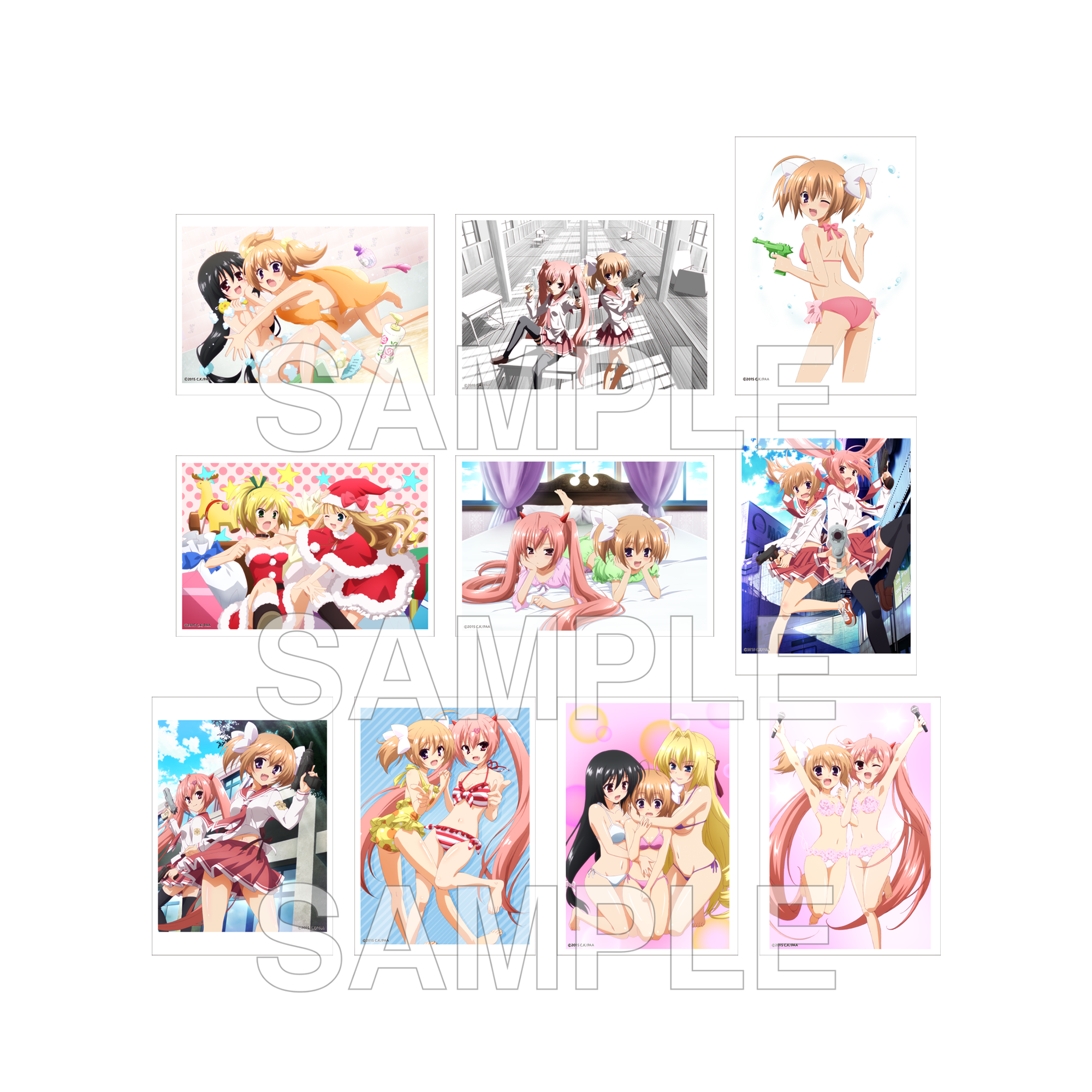 (1BOX=5)(Goods - Card) Aria the Scarlet Ammo Double A Trading Photo-style Illustration Card - Anime Adaptation 15th Anniversary Ver. PACK