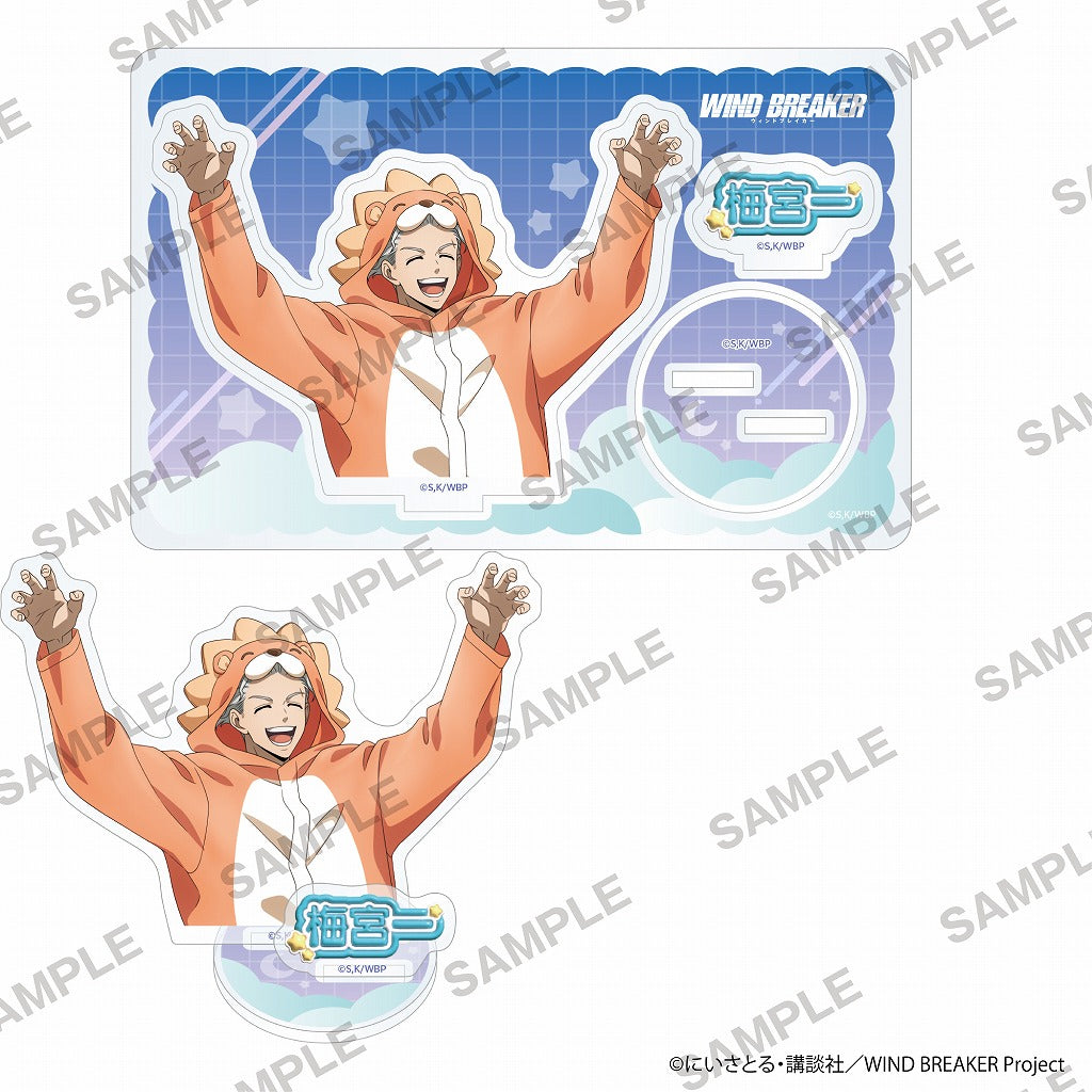 (Goods - Acrylic Stand) WIND BREAKER Acrylic Stand Pajama Party ver. 2nd Edition - Hajime Umemiya