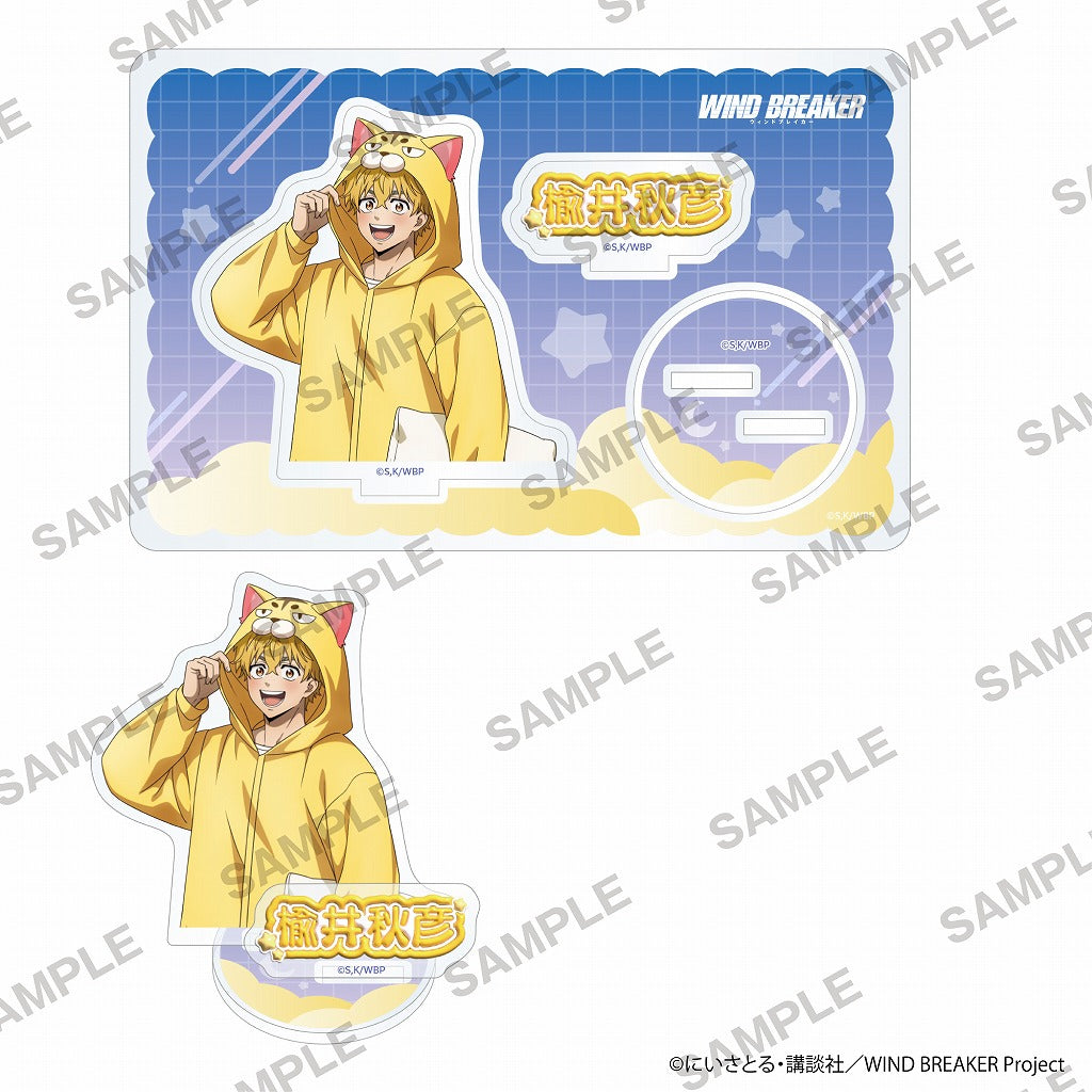 (Goods - Acrylic Stand) WIND BREAKER Acrylic Stand Pajama Party ver. 2nd Edition - Akihiko Nirei