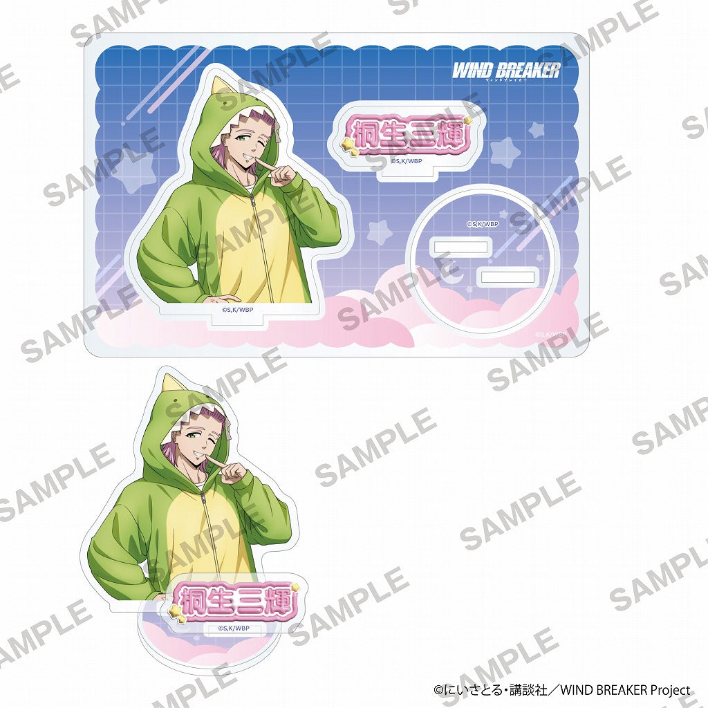 (Goods - Acrylic Stand) WIND BREAKER Acrylic Stand Pajama Party ver. 2nd Edition - Mitsuki Kiryu
