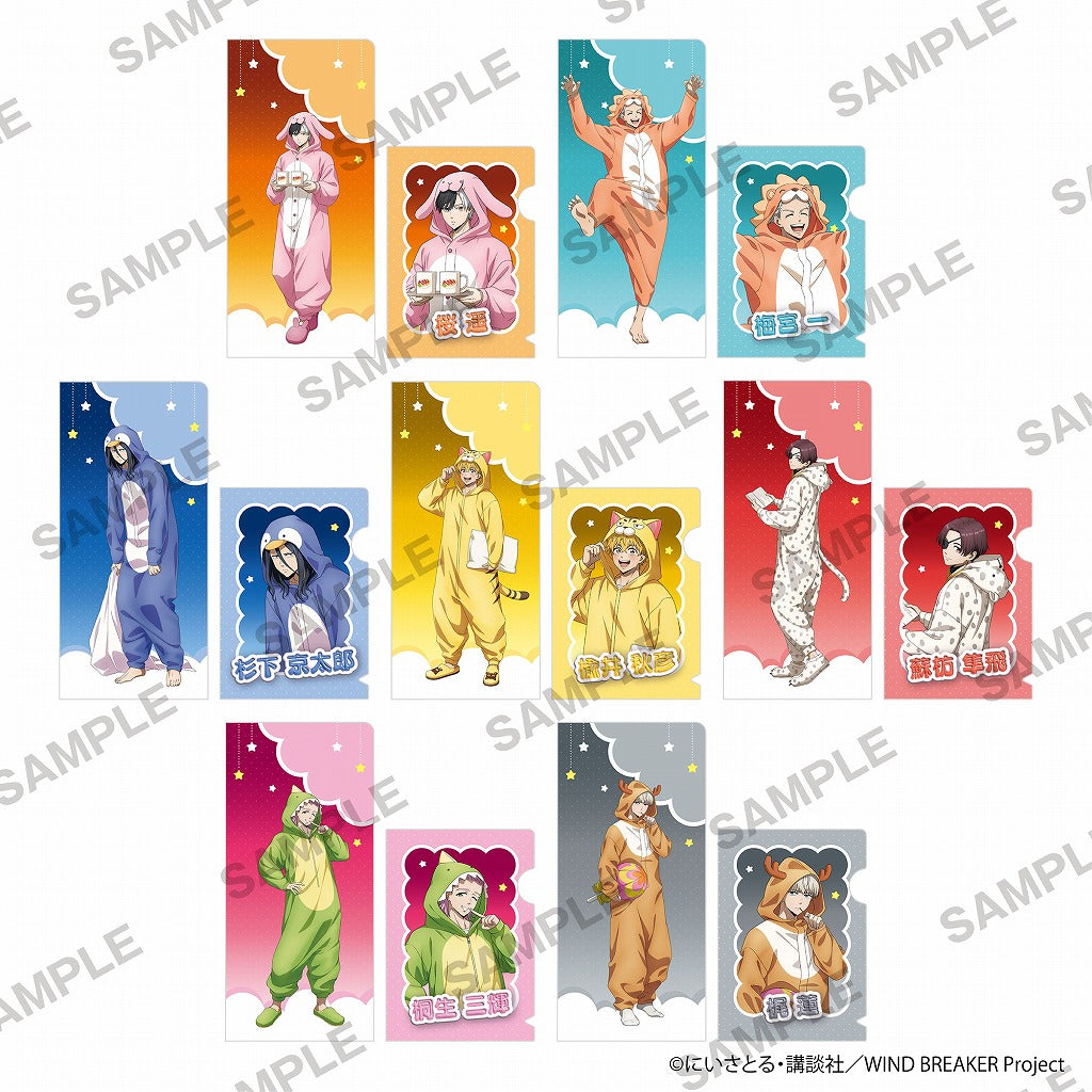 (1BOX=7)(Goods - File) WIND BREAKER Mini File Collection Pajama Party ver. PACK