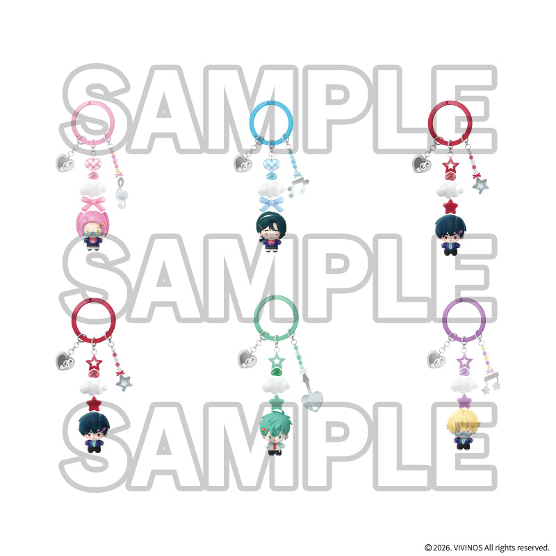 (1BOX=6)(Goods - Keychain) ALIEN STAGE Teen Fun Party Series Trading Keychain