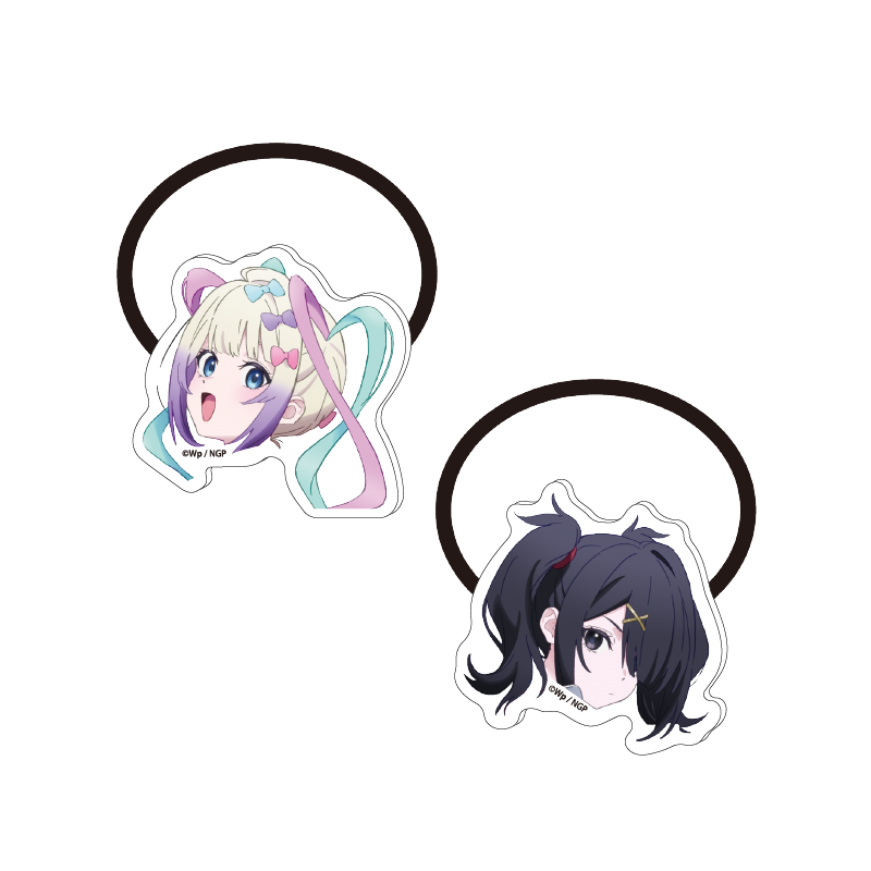 (Goods - Accessory) NEEDY GIRL OVERDOSE Anime Acrylic Hair Tie INTERNET ANGEL