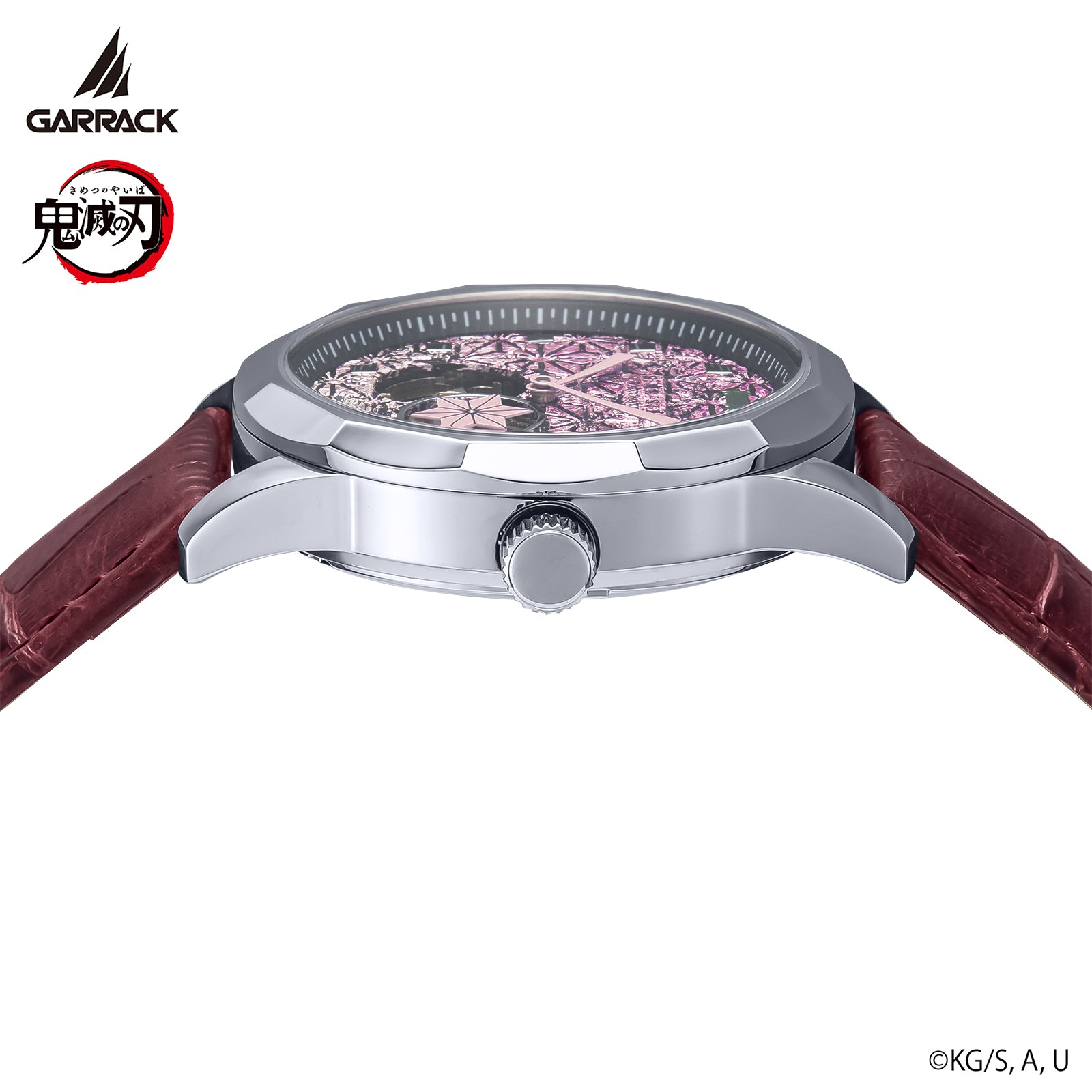 (Goods - Timepiece) Demon Slayer: Kimetsu no Yaiba Anime S-MEISTER Collaboration Mechanical Watch - Nezuko Kamado Model 2