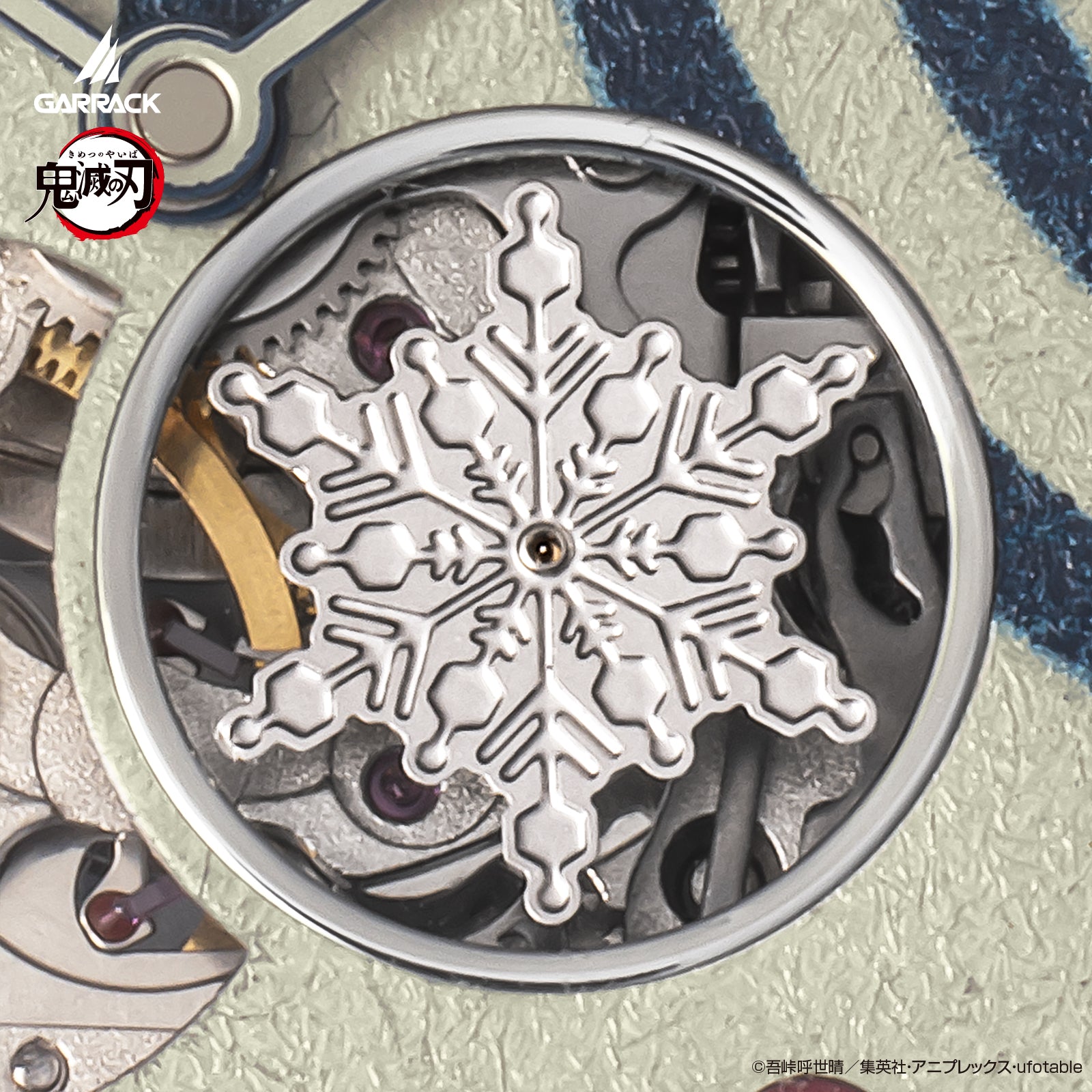 (Goods - Timepiece) Demon Slayer: Kimetsu no Yaiba Anime S-MEISTER Collaboration Mechanical Watch - Akaza Model