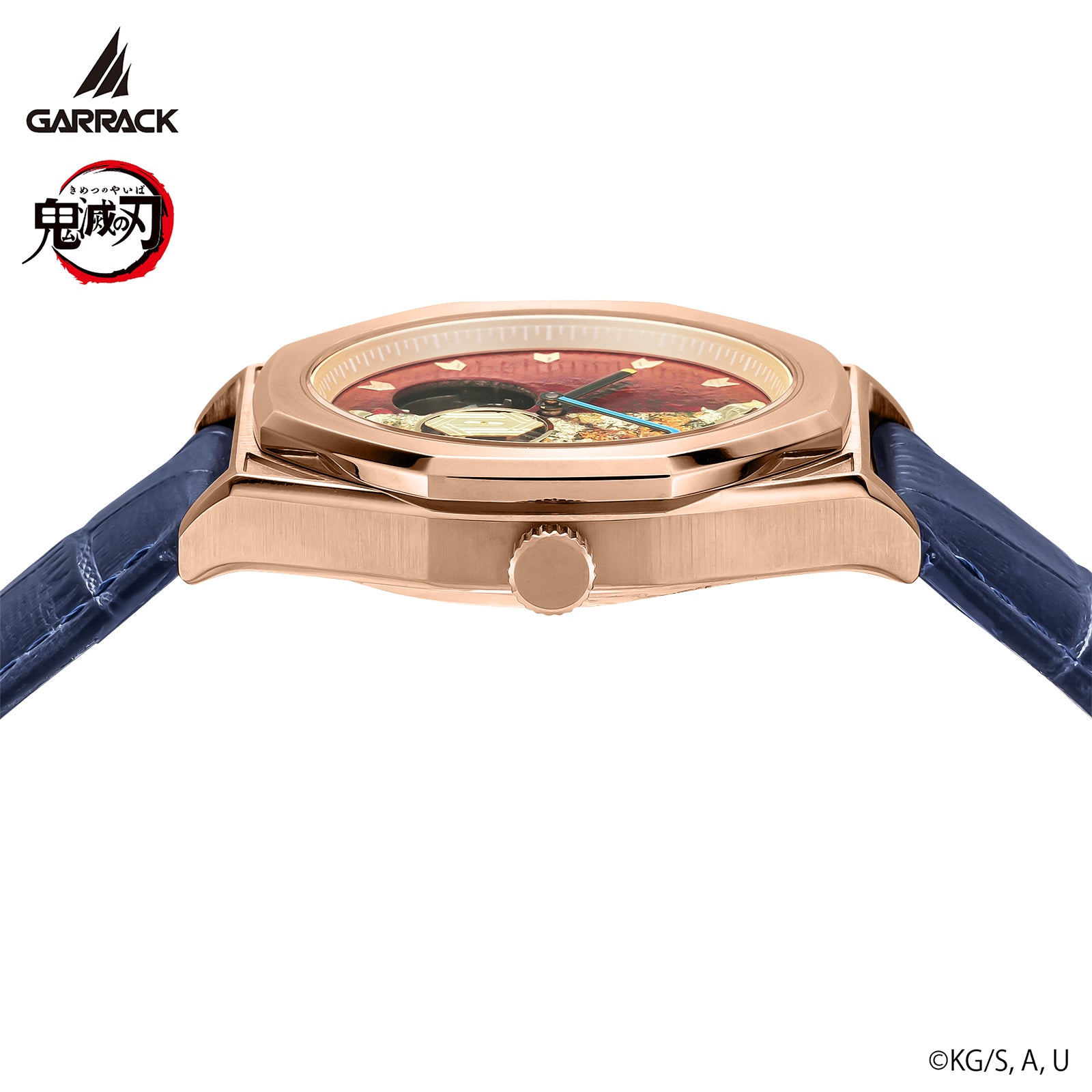 (Goods - Timepiece) Demon Slayer: Kimetsu no Yaiba Anime S-MEISTER Collaboration Mechanical Watch - Giyu Tomioka Model