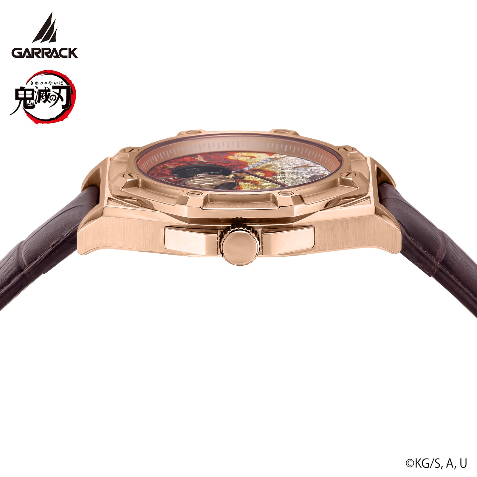 (Goods - Timepiece) Demon Slayer: Kimetsu no Yaiba Anime S-MEISTER Collaboration Mechanical Watch - Kyojuro Rengoku Model