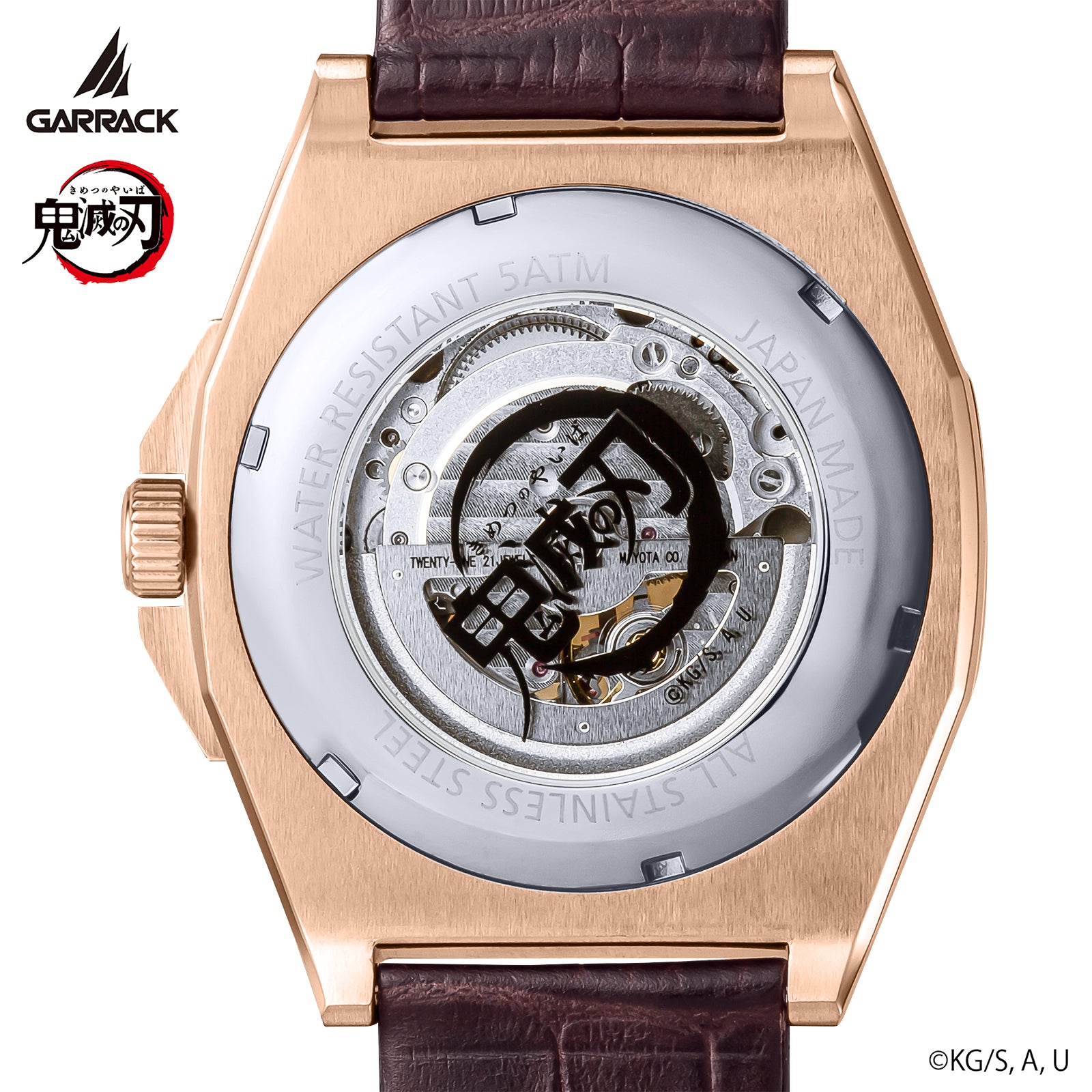 (Goods - Timepiece) Demon Slayer: Kimetsu no Yaiba Anime S-MEISTER Collaboration Mechanical Watch - Kyojuro Rengoku Model