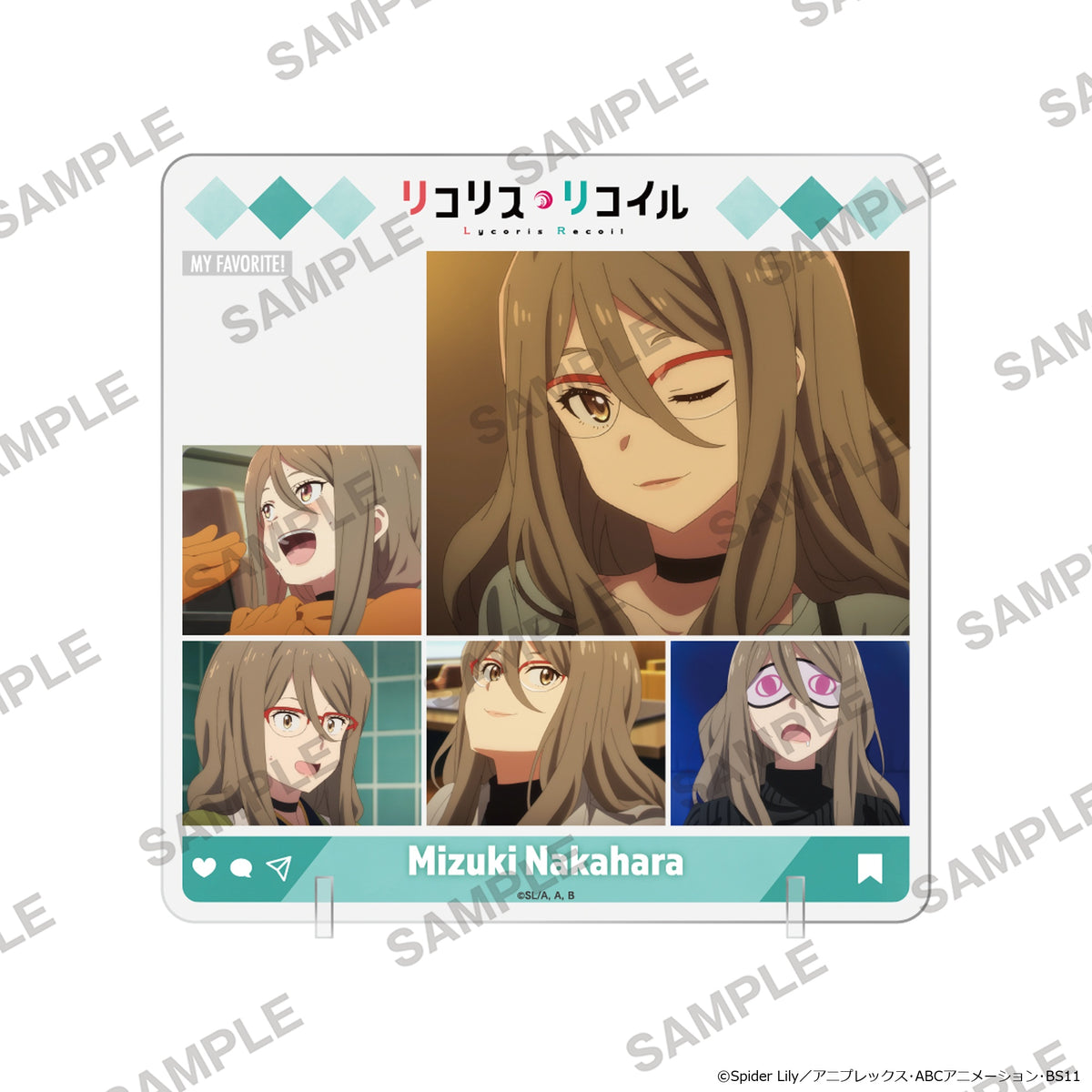 (Goods - Acrylic Stand) Lycoris Recoil TV Anime Series Chara in Stand - Mizuki Nakahara