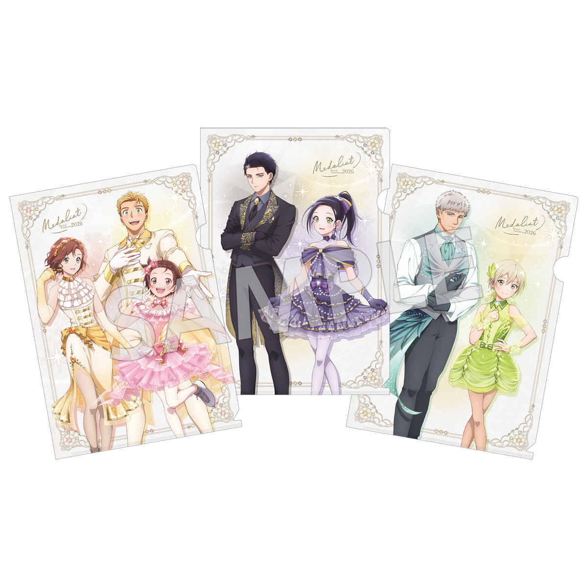 (Goods - Clear File) Medalist Clear File Set of 3 - Special Exhibition 2026 Ver.