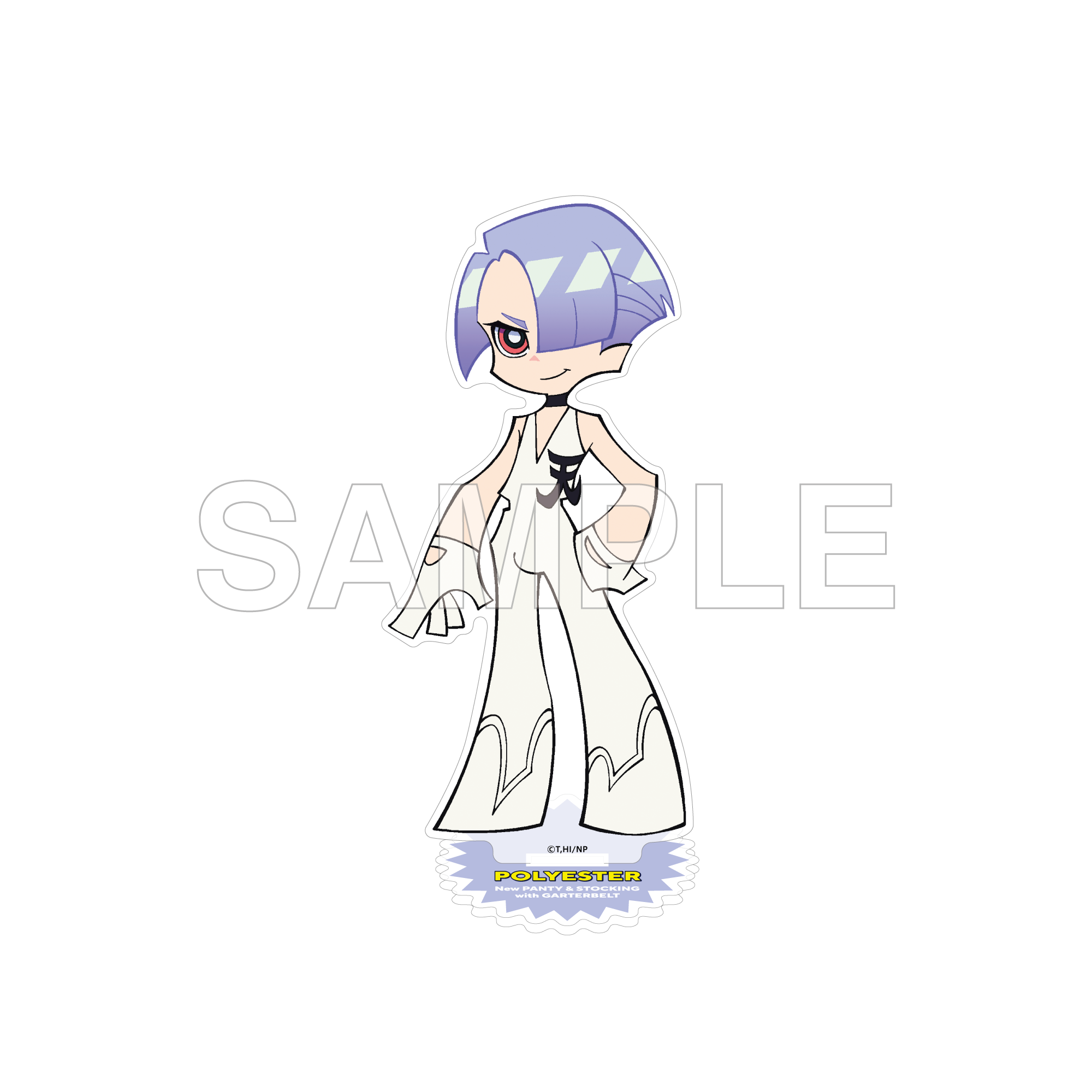 (Goods - Acrylic Stand) New PANTY & STOCKING with GARTERBELT Acrylic Stand Figure - Polyester