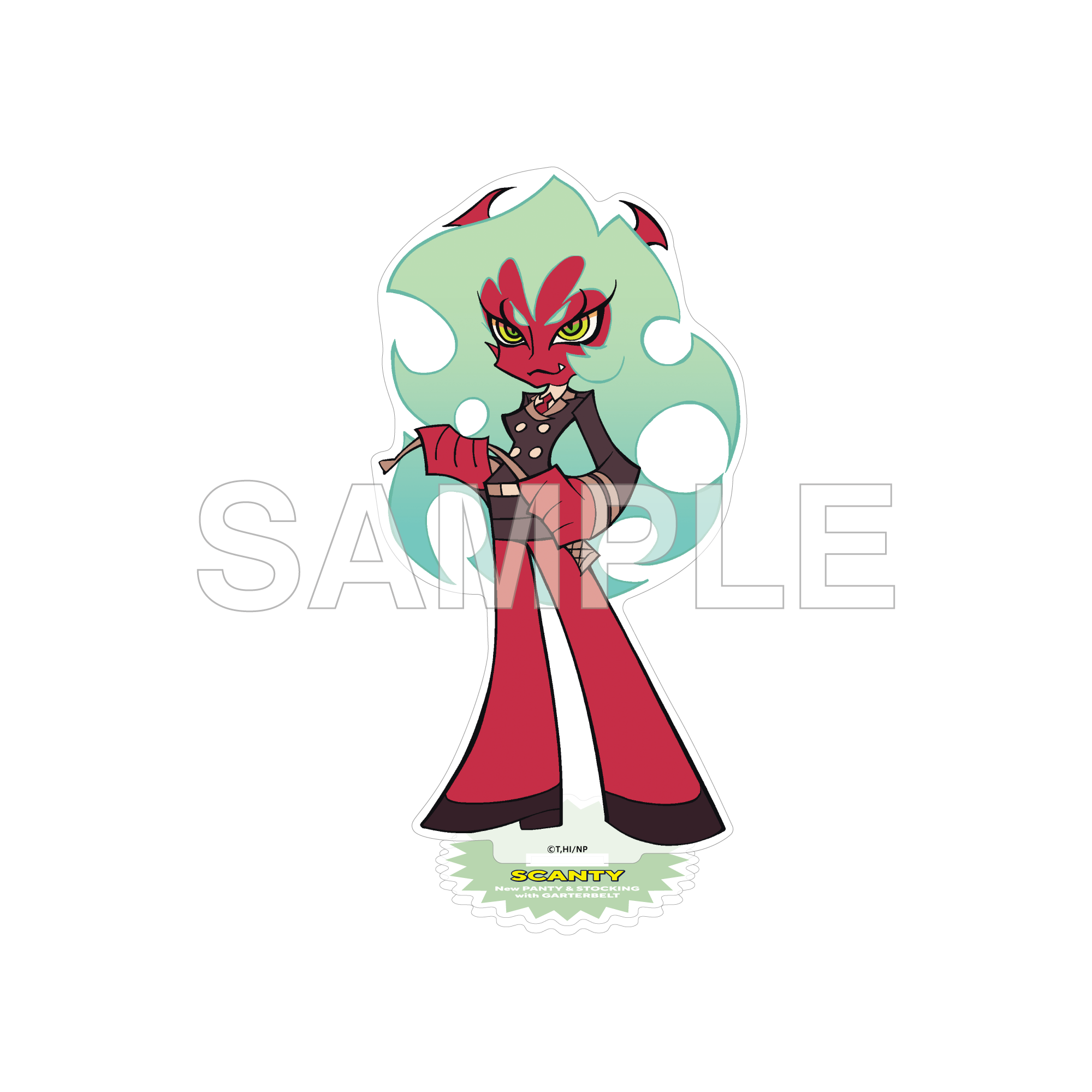 (Goods - Acrylic Stand) New PANTY & STOCKING with GARTERBELT Acrylic Stand Figure - Scanty