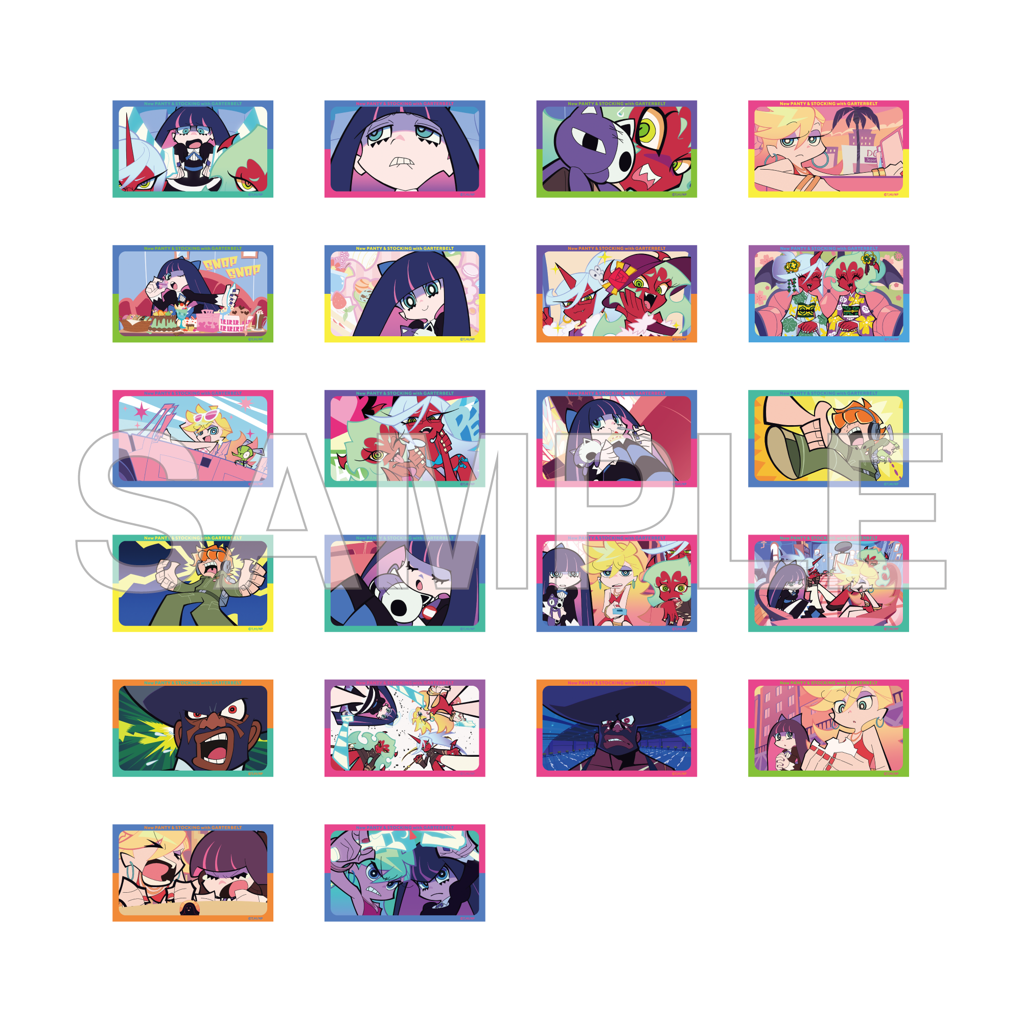 (1BOX=11)(Goods - Card) New PANTY & STOCKING with GARTERBELT Mini Photo-style Illustrations Collection B PACK