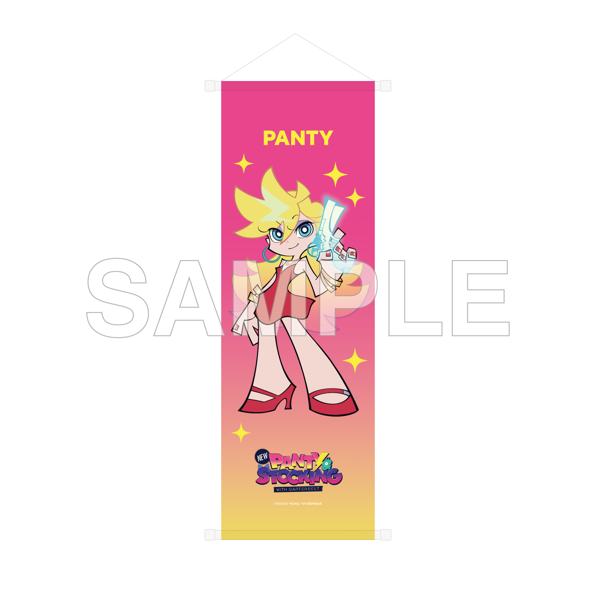(Goods - Tapestry) New PANTY & STOCKING with GARTERBELT B2 Half-sized Tapestry - Panty