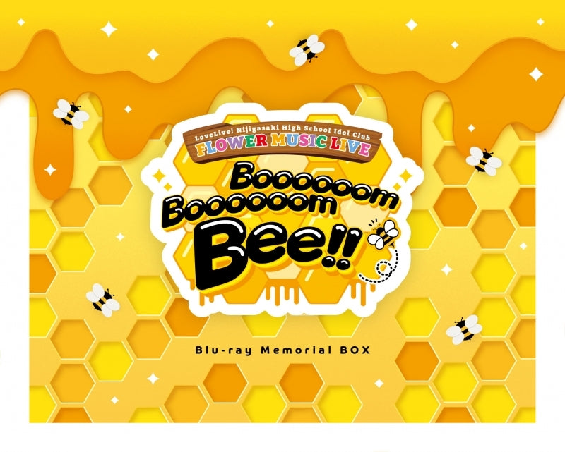 (Blu-ray) Love Live! Nijigasaki High School Idol Club FLOWER MUSIC LIVE: Boooooom Boooooom Bee!! Blu-ray Memorial BOX {Bonus:Tapestry,Acrylic Stand,Photo}