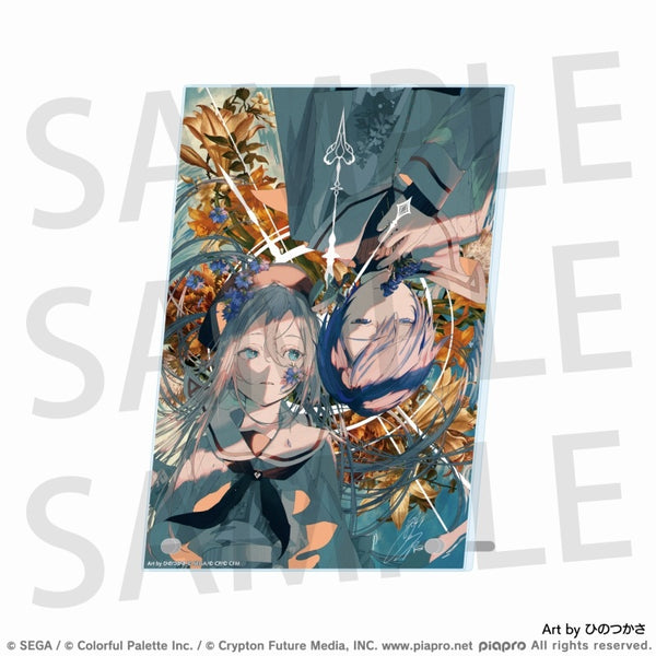 (Goods - Ornament) Hatsune Miku: Colorful Stage! Project SEKAI Creators Festa 2024 in Niconico Chokaigi Acrylic Panel [Yoisaki Kanade & Empty SEKAI KAITO]