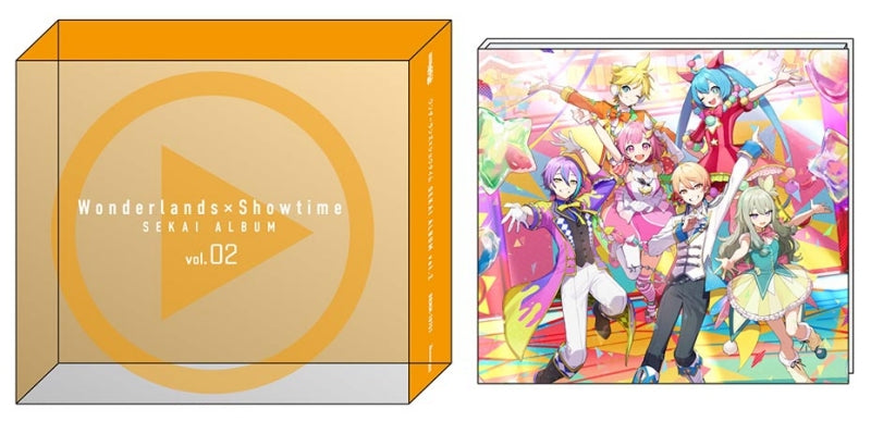 (Album) Hatsune Miku: Colorful Stage! Smartphone Game Wonderlands x Showtime SEKAI ALBUM Vol. 2 [First Run Limited Edition W/ Item] {Bonus: Key Chain, Badge}