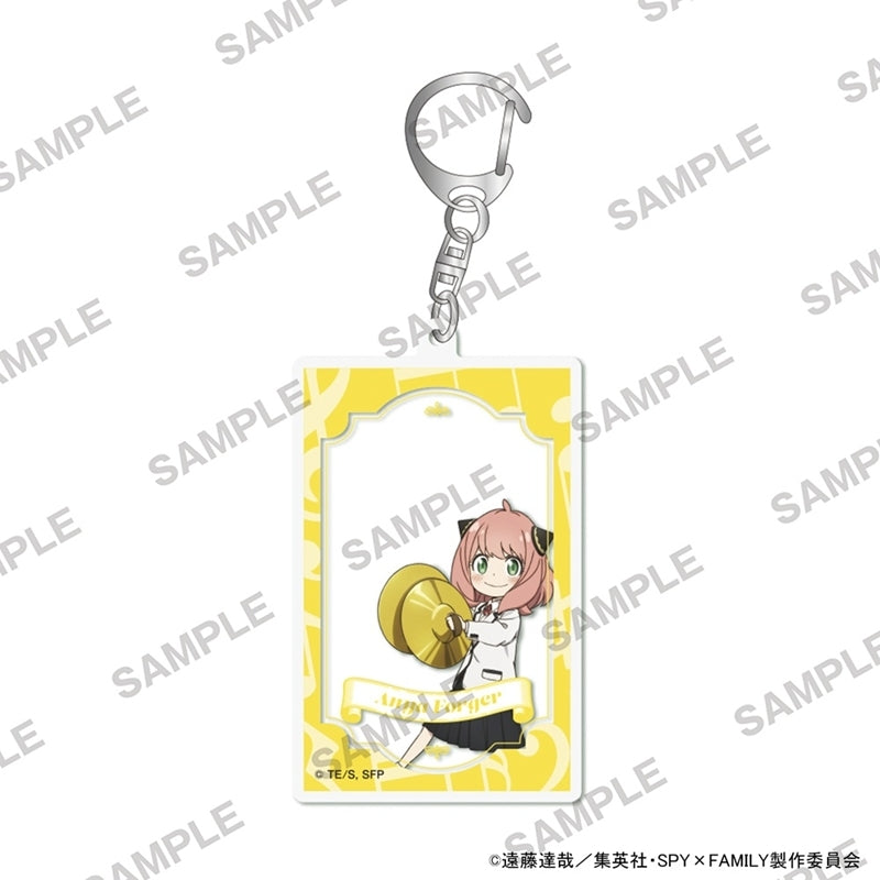 (Goods - Keychain) SPY×FAMILY Framed Acrylic Keychain - Marching Band Ver. - Anya Forger