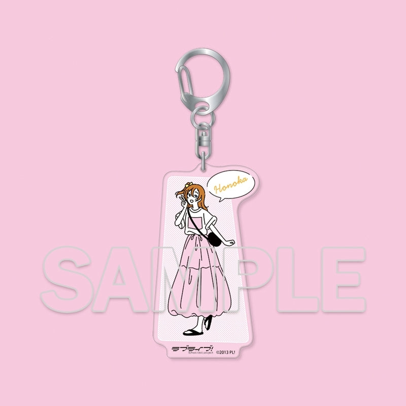 (Goods - Keychain) Love Live! Wear the Seasons on Your Walks. Acrylic Keychain - Honoka Kosaka