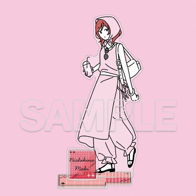 (Goods - Acrylic Stand) Love Live! Wear the Seasons on Your Walks. Acrylic Figure - Maki Nishikino