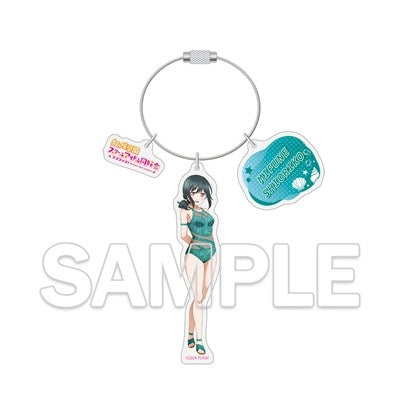 (Goods - Keychain) Love Live! Series Wire Ring Acrylic Keychain - Shioriko Mifune