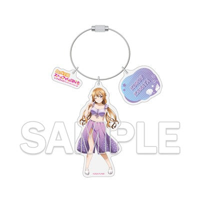 (Goods - Keychain) Love Live! Series Wire Ring Acrylic Keychain - Kanata Konoe