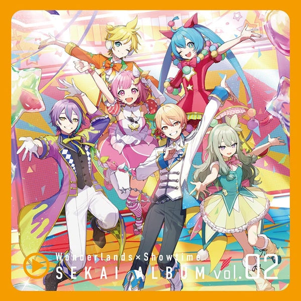 (Album) Hatsune Miku: Colorful Stage! Smartphone Game Wonderlands x Showtime SEKAI ALBUM Vol. 2 [Regular Edition] {Bonus: Badge}