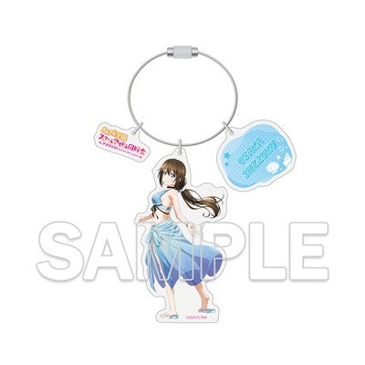 (Goods - Keychain) Love Live! Series Wire Ring Acrylic Keychain - Shizuku Osaka