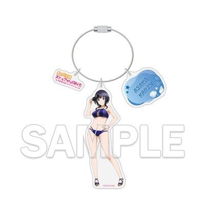 (Goods - Keychain) Love Live! Series Wire Ring Acrylic Keychain - Karin Asaka