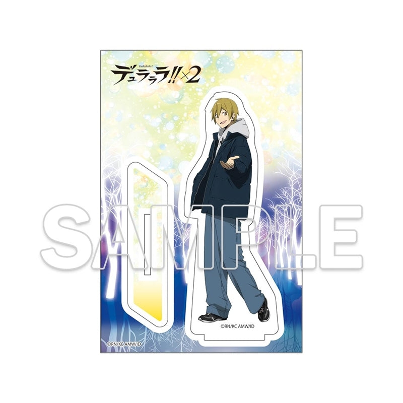 (Goods - Acrylic Stand) Durarara!!x2 Ver. Winter Acrylic Figure - Masaomi Kida